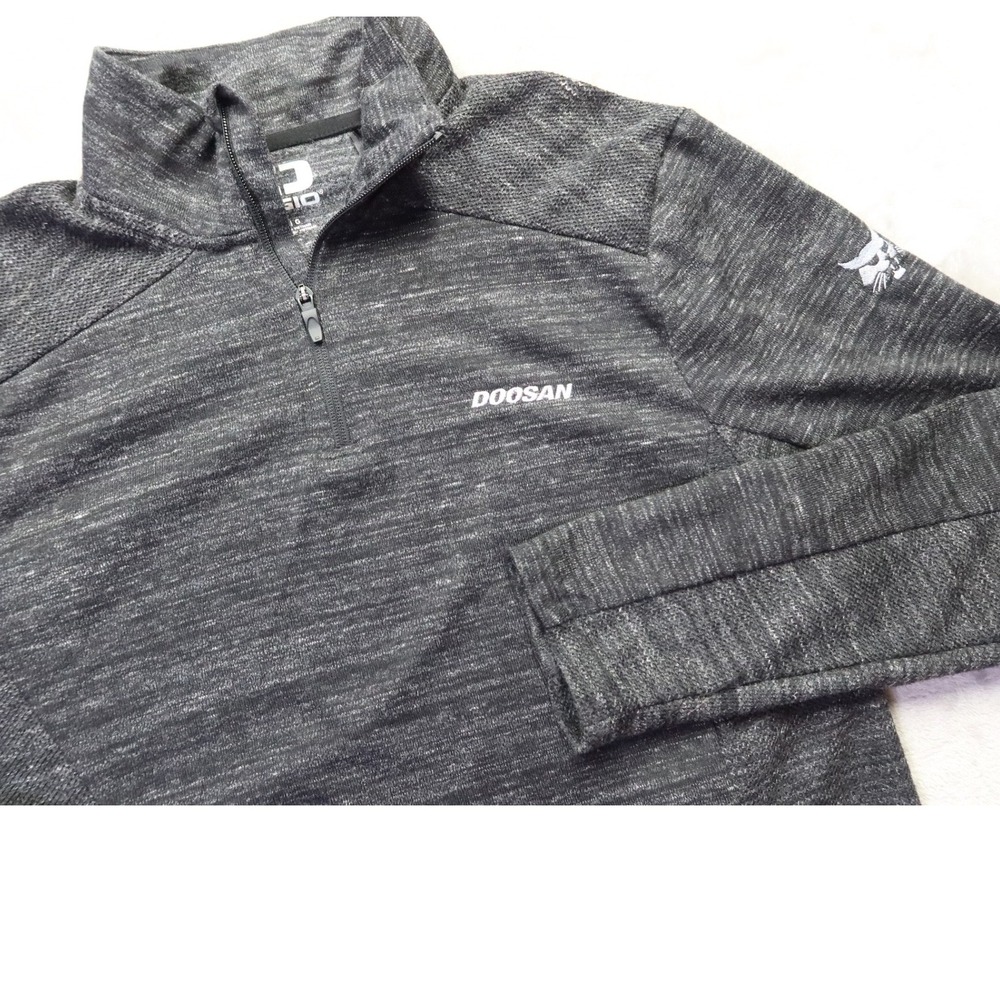 OGIO Men's‎ Doosan Bobcat 1/4 Zip Pullover Charcoal Gray Space Dye L